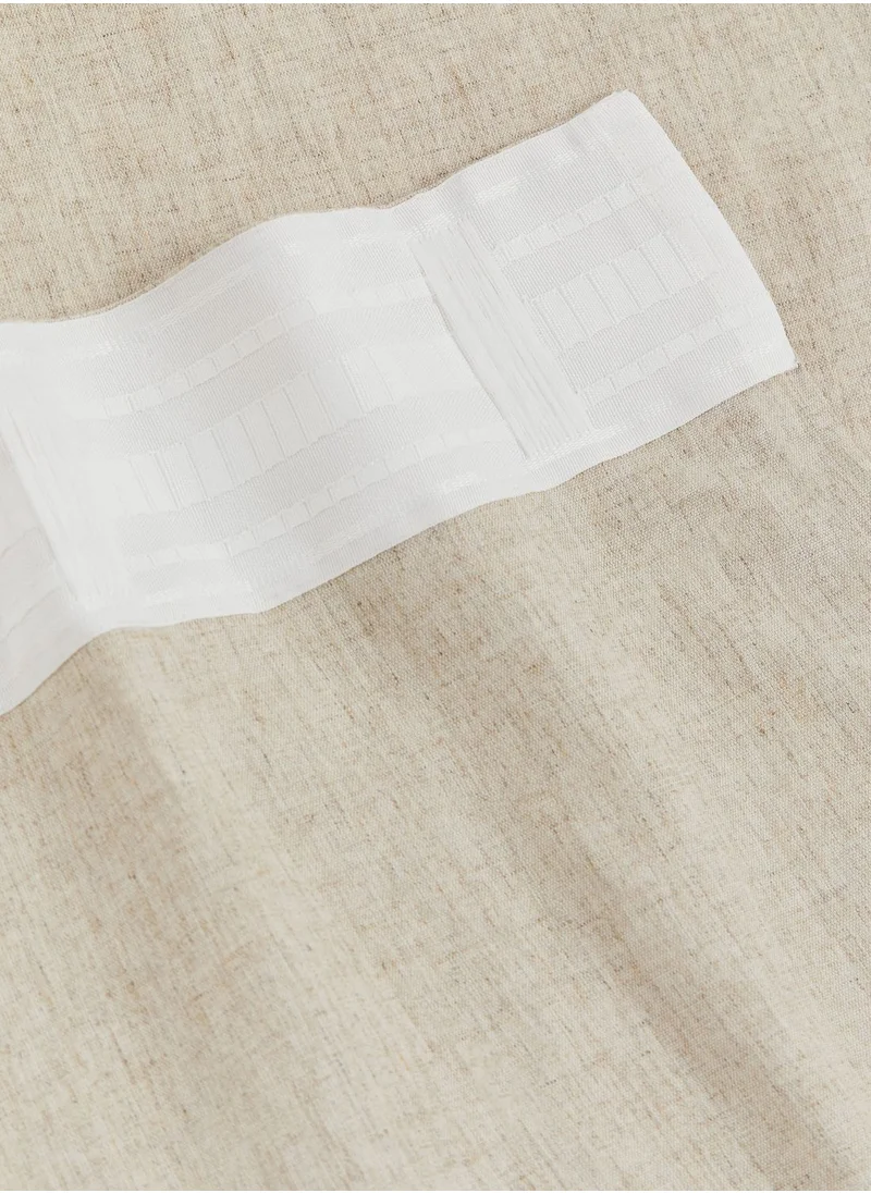 H&M 1-Pack Wide Blackout Lyocell-Blend Curtain