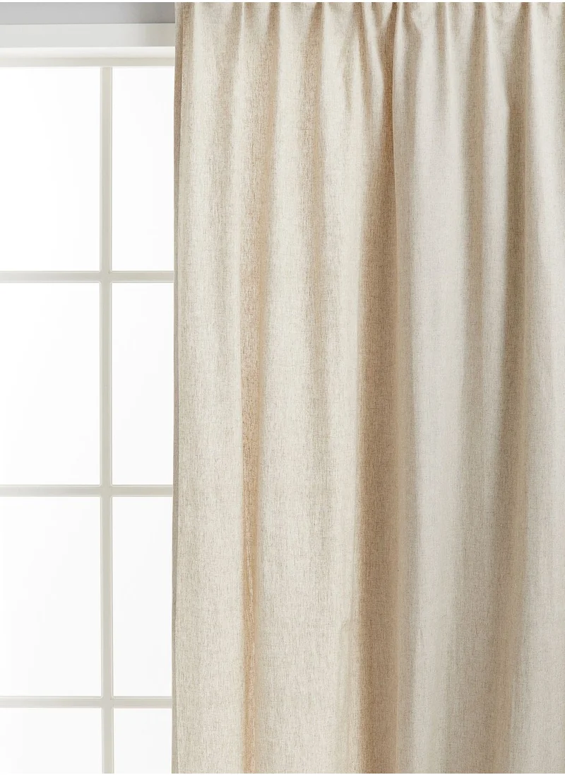 H&M 1-Pack Wide Blackout Lyocell-Blend Curtain