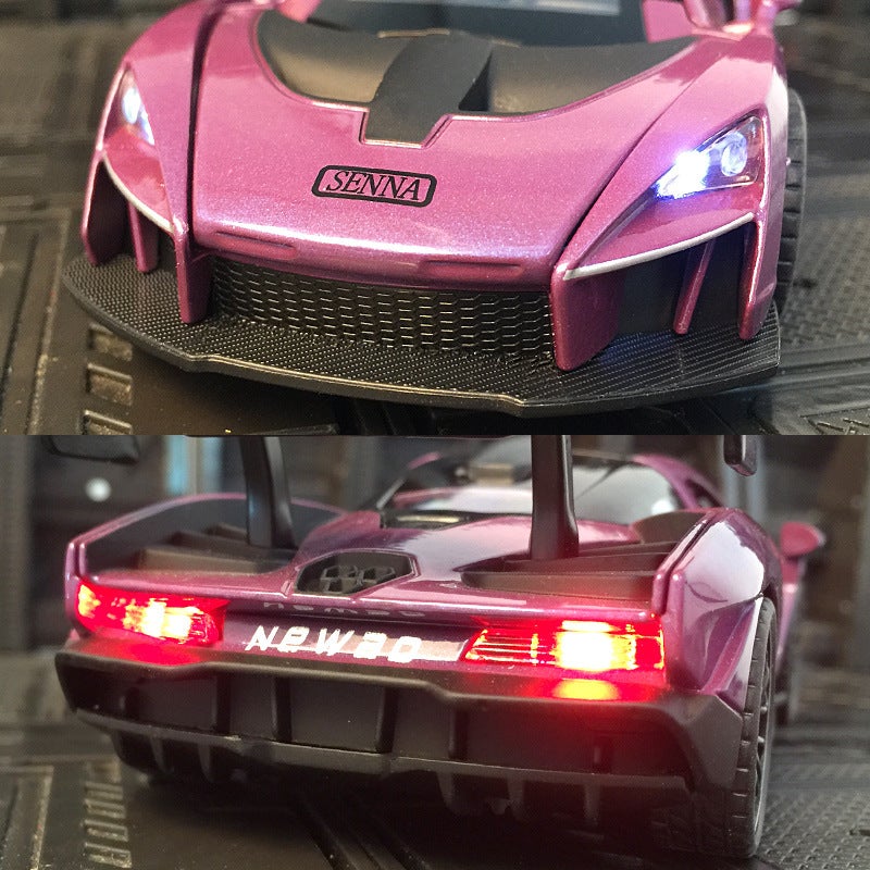 Enn Xa3216 Simulation Maikelun Alloy Car Model Boy Toy Car Metal Senna Snna Supercar Model - Image 4