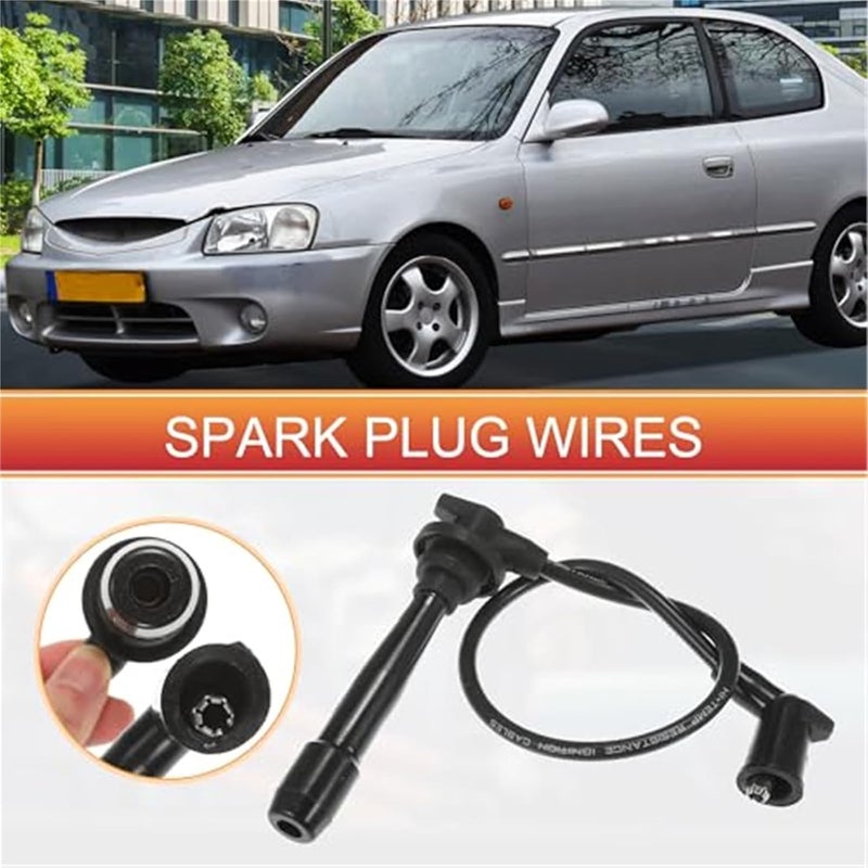 Vuzmode Ignition Coil Wires for Hyundai Accent - Image 4