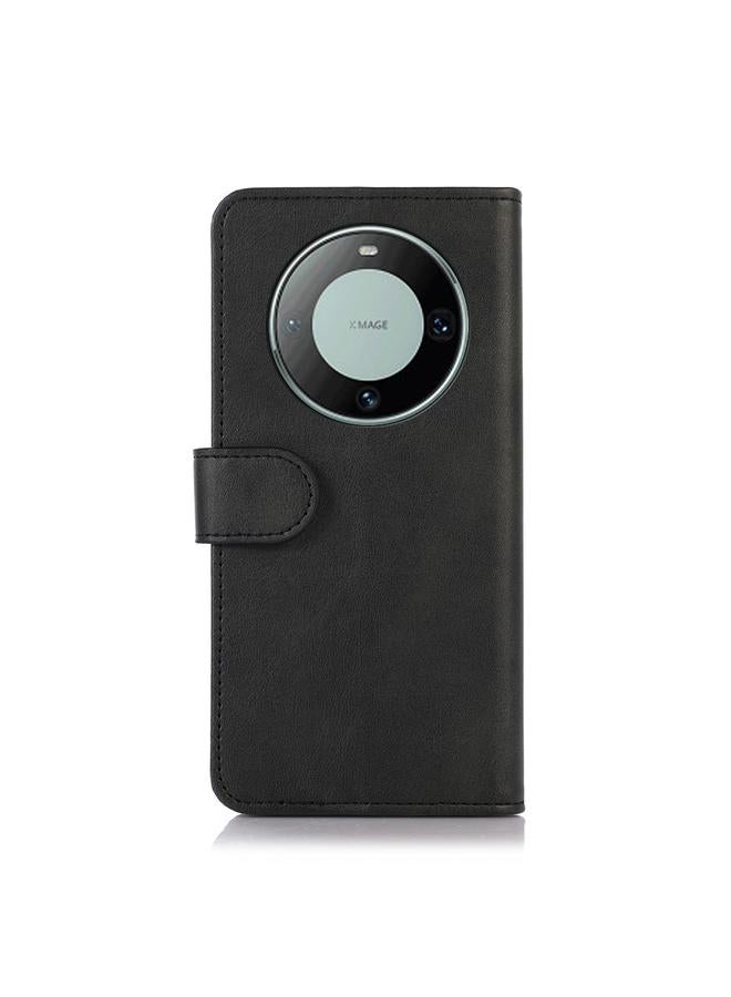 Zaboon Case For Huawei Mate 60 Pro Cow Texture Flip Leather Phone Case - Image 3