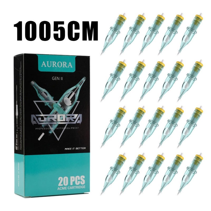 Long Yi Ren Disposable Round Shader Needles Aurora II Integrated Tattoo Needle
