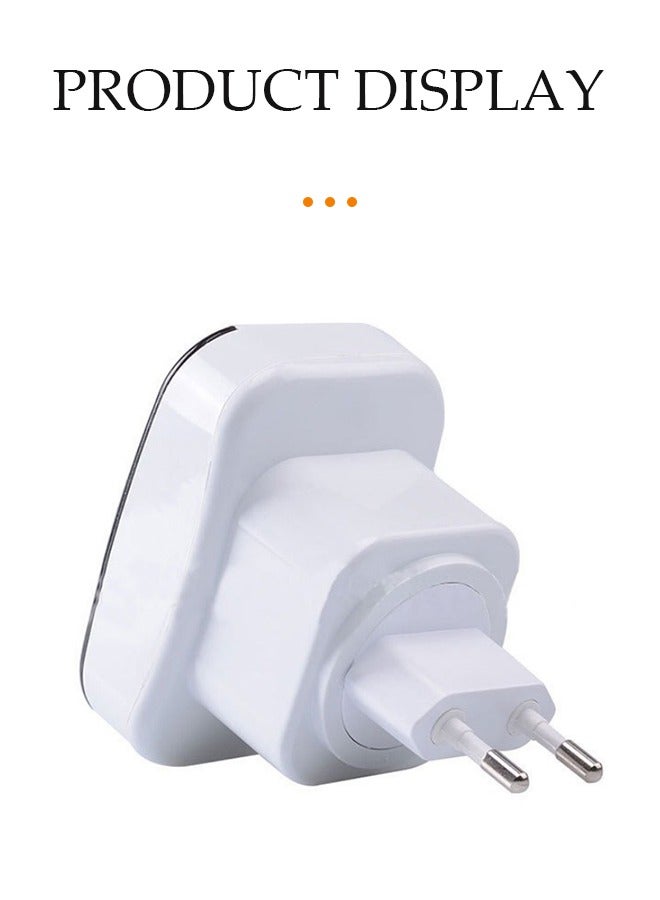 WiFi Extender, WiFi Extenders 300M, WiFi Range Extender, Wireless Repeater, Long Range Amplifier with Ethernet Port,can support tablets and mobile phones (white)  - Image 4