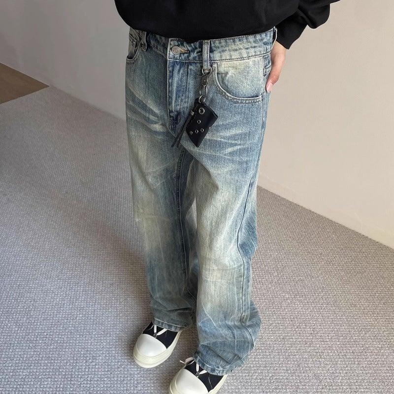 Unisex Casual Daily Denim Jeans - Image 4