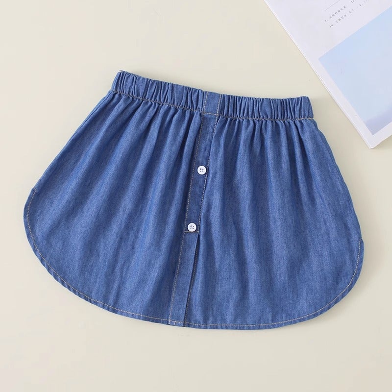 Generic Plus Size Yoga Pants Skirt Extender denim version