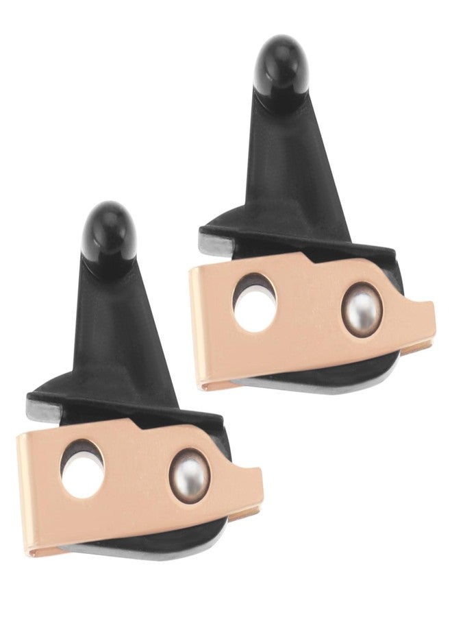 Micro Traders ملحقات مفتاح الطاقة لمقص الشعر Micro Traders 2PCS متوافقة مع Wahl Senior ومتوافقة مع Magic 1.85x1.94cm بديل مفتاح الطاقة أداة الشعر باللونين الأسود والذهبي - Image 1