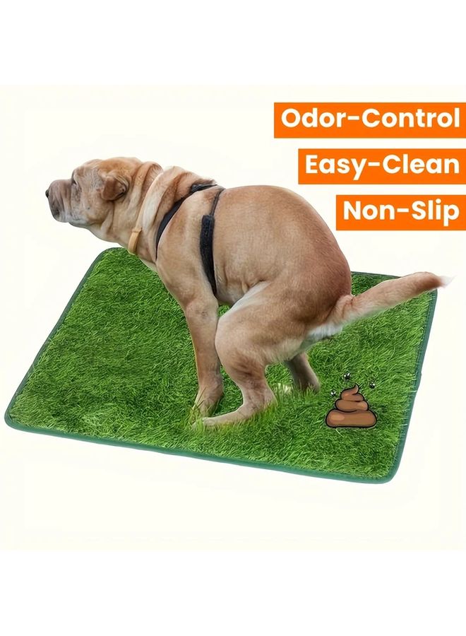 Washable Artificial Grass Dog Potty Training Pad Medium 46x58cm Indoor Outdoor Use - Image 5