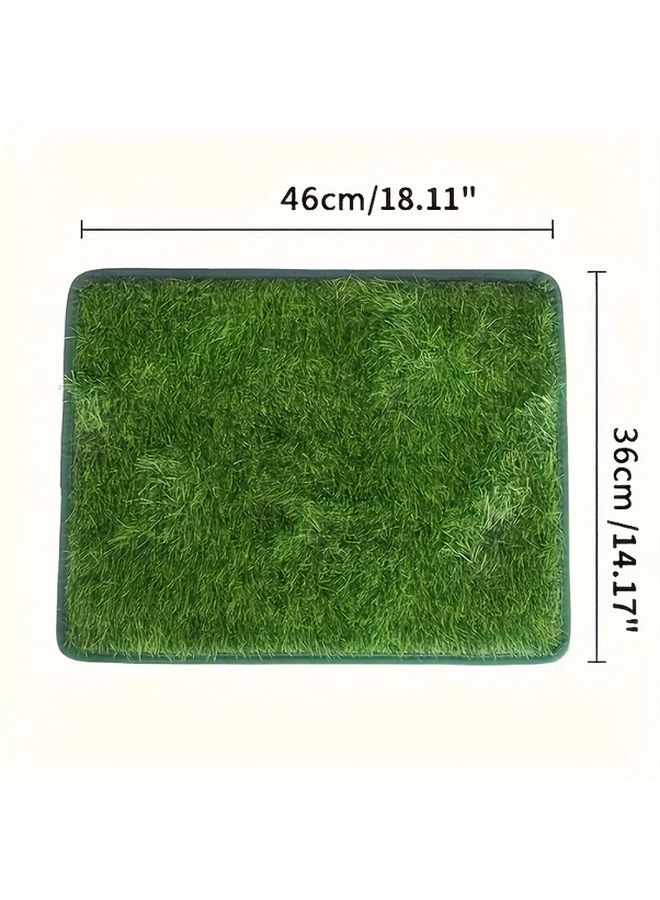 Washable Artificial Grass Dog Potty Training Pad Medium 46x58cm Indoor Outdoor Use - Image 4