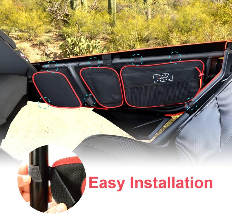 Sresk Front Door Storage Bags for Can Am Maverick X3 - Image 4
