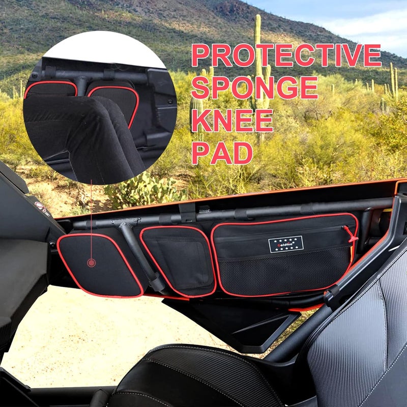 Sresk Front Door Storage Bags for Can Am Maverick X3 - Image 3