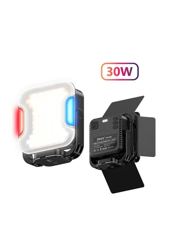 جيه ماري Jmary FM-328R متعدد الوظائف ملء الضوء وسطوع ولون قابل للتعديل لإضاءة مثالية - Image 1