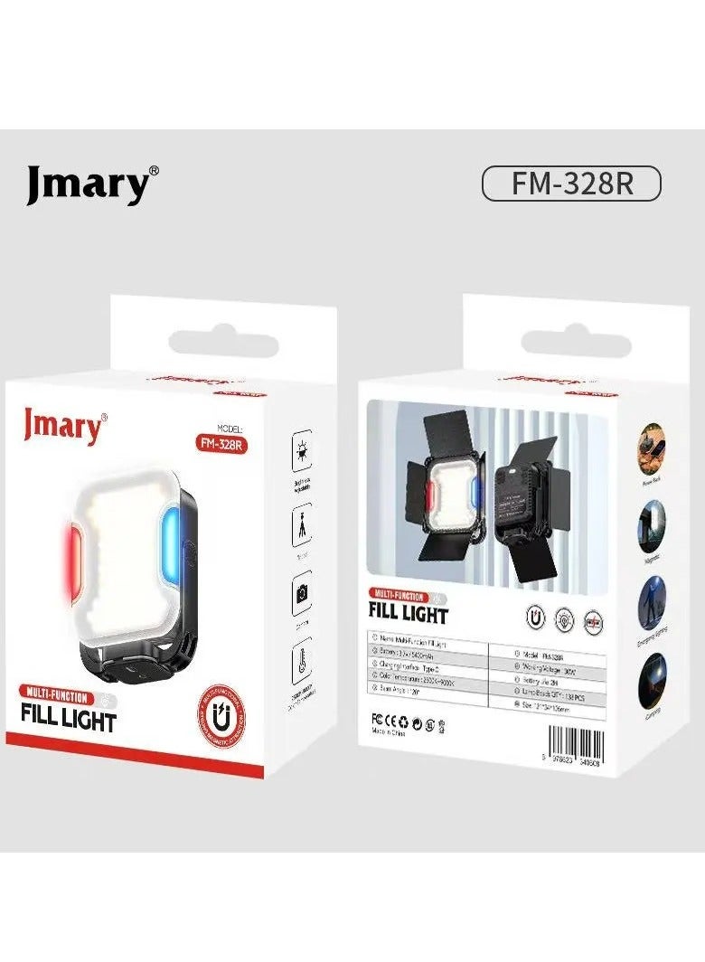جيه ماري Jmary FM-328R متعدد الوظائف ملء الضوء وسطوع ولون قابل للتعديل لإضاءة مثالية - Image 2