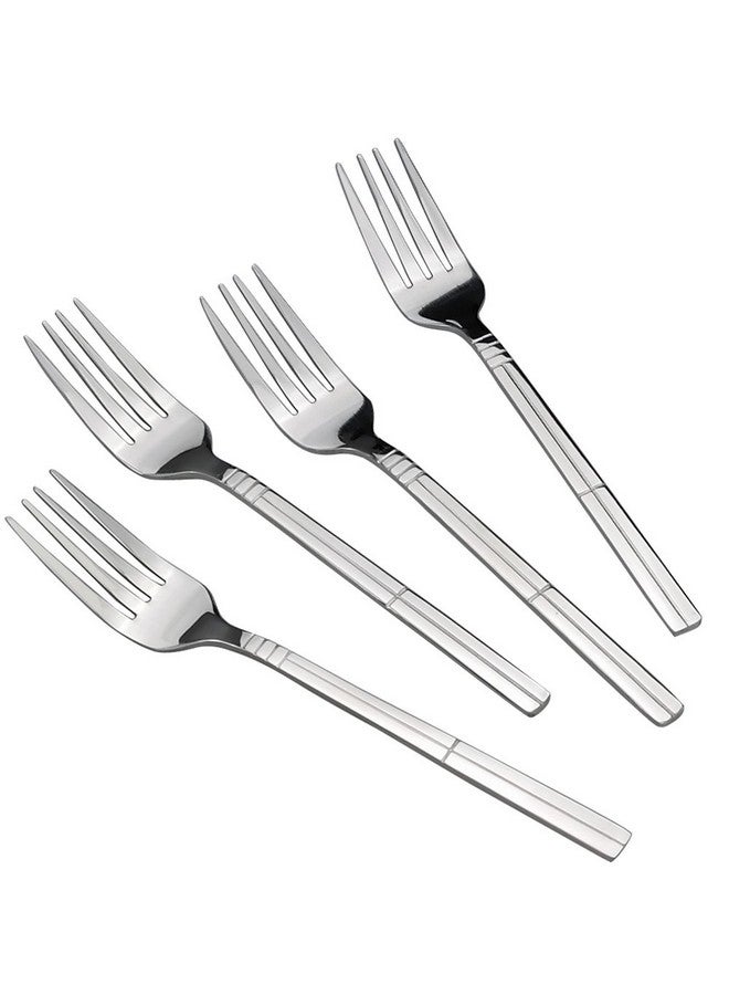 Saedy 12 Piece Dessert Forks, Stainless Steel Salad Fork Set - Image 1