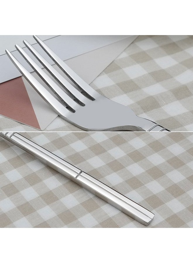 Saedy 12 Piece Dessert Forks, Stainless Steel Salad Fork Set - Image 5