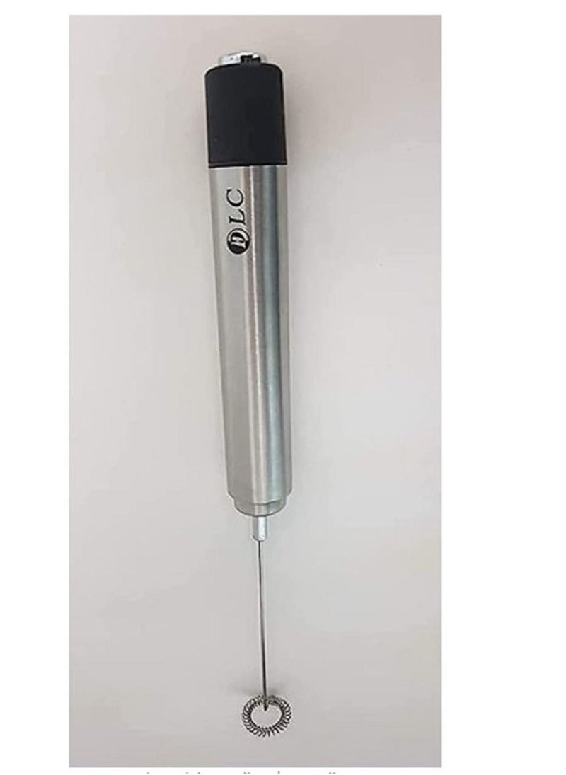 Generic Handheld Milk Frother with Food Grade Stainless Steel Stirrer, Beverage Mixer with 14000rpm High Power Motor, Battery Operated Frother for Coffee  - Image 1