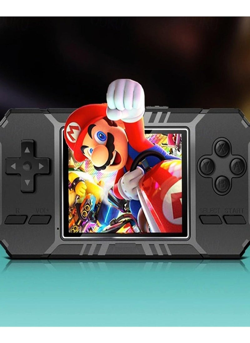 Retro Mini Handheld Game Console, 520 Classic Games, 3.0 inch Screen, Rechargeable Battery, Portable, TV Connectivity