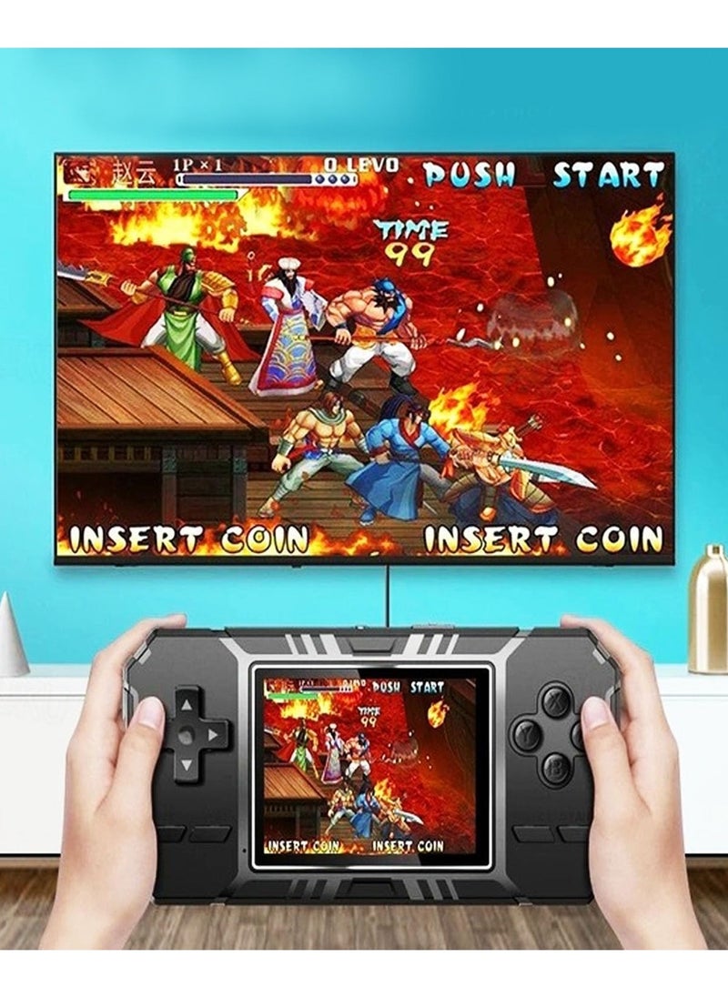 Retro Mini Handheld Game Console, 520 Classic Games, 3.0 inch Screen, Rechargeable Battery, Portable, TV Connectivity