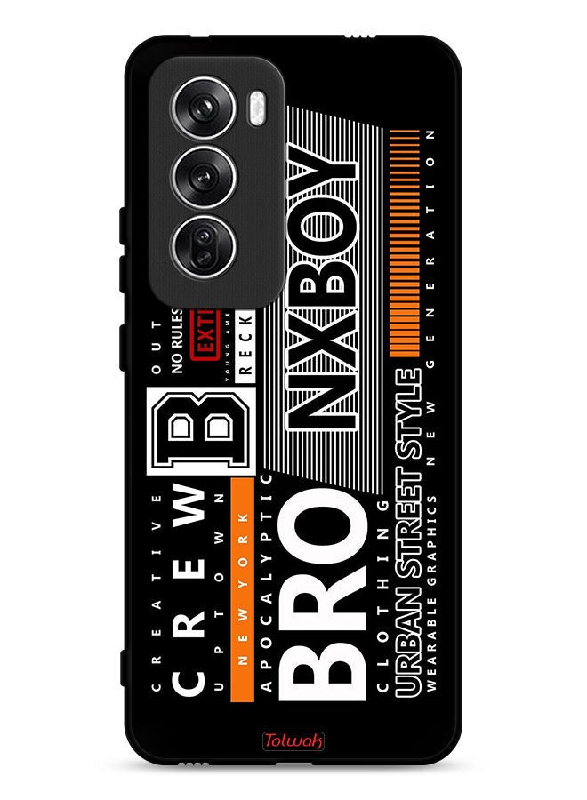 Tolwak Oppo Reno12 5G Protective Case Cover Urban Street Style - Image 1