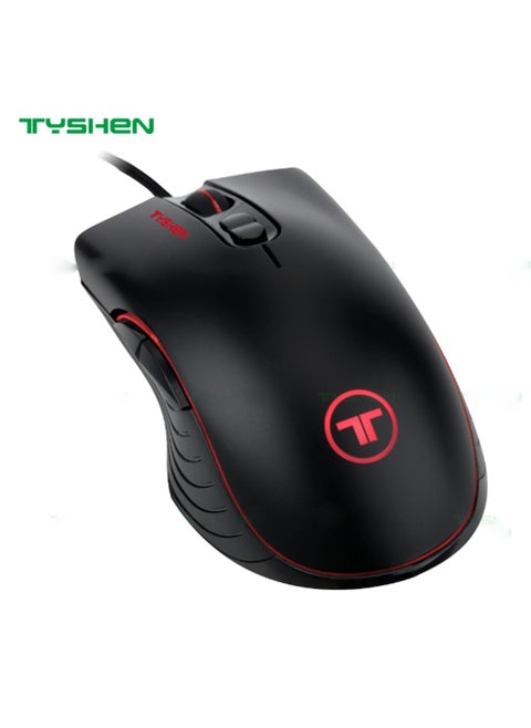 Tyshen Gaming Mouse - Rgb Lights With 7 Buttons 3200DPI , MSG-M27