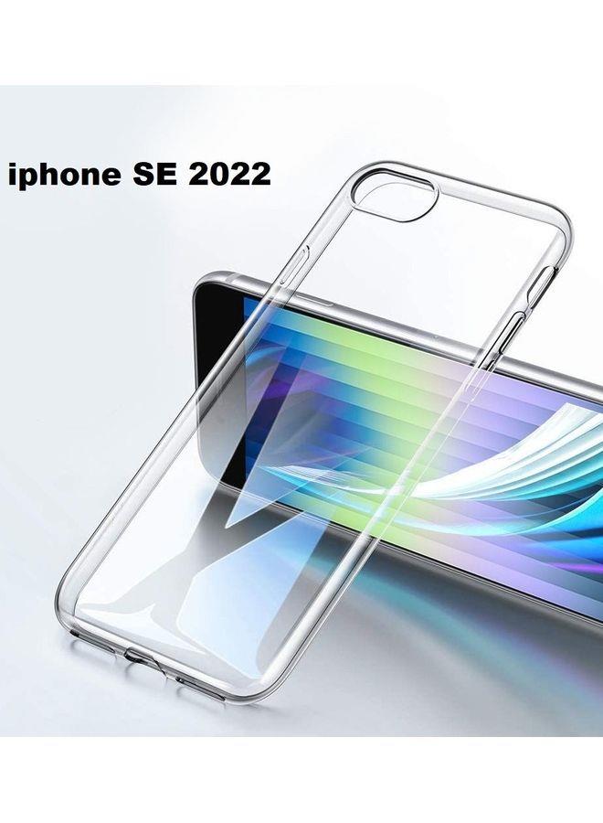 MARGOUN Apple iPhone SE 2022 (SE 3rd Generation) Transparent Case Ultra Slim Soft TPU Cover 4.7 inch Clear - Image 4