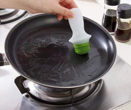 BHAGVAT BHAGVAT Silicone Chefs Basting Oil Brush Set for Cooking BBQ Baking and Grilling Green  - Image 4