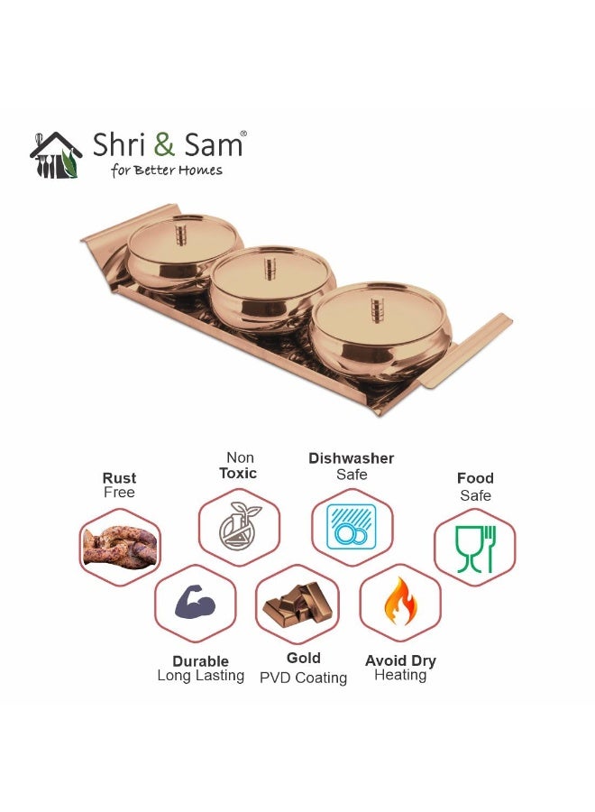 Shri & Sam Stainless Steel, Lunia (Rose Gold) - Image 2