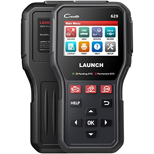 Launch ماسح ضوئي OBD2 من Launch CR629 أداة فحص 2025 مع إعادة تعيين زيت/خدمة BMS + بيانات حية، قارئ رموز تشخيص OBDII كامل للمحترفين لقراءة/مسح DTCs تحديث مجاني مدى الحياة - Image 1