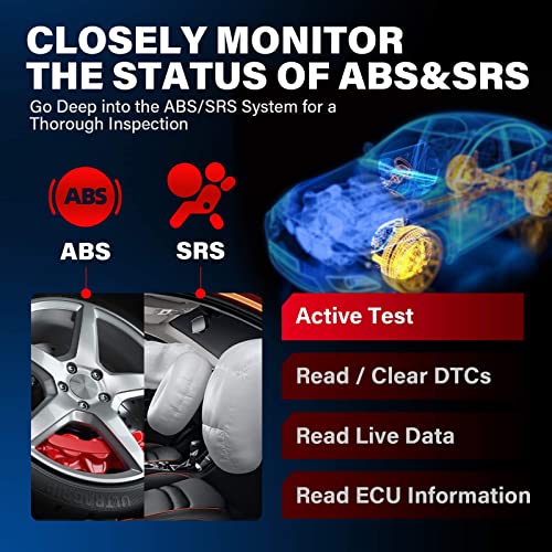 Launch ماسح ضوئي OBD2 من Launch CR629 أداة فحص 2025 مع إعادة تعيين زيت/خدمة BMS + بيانات حية، قارئ رموز تشخيص OBDII كامل للمحترفين لقراءة/مسح DTCs تحديث مجاني مدى الحياة - Image 4