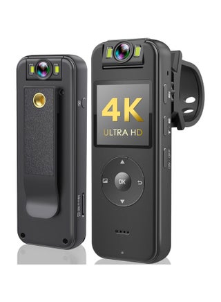 128GB Body Camera 4K 30FPS UHD Recording,1.4 in Screen Recorder Night Vision Lighting 6HR Battery Life Wearable Camcorder for Outdoor Riding,Home,Sports,Pet Records,Security,Travel Records - pzsku/ZAD078717386A8530D51DZ/45/_/1724804342/1209d973-f5ef-4752-a416-0e573d5b16ab