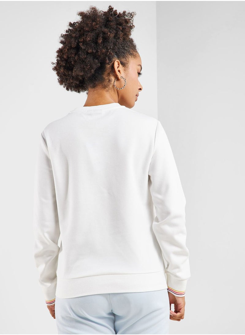 Lotto Sports Athletica Classic  V Seat Rn Sweatshirt  - Image 2