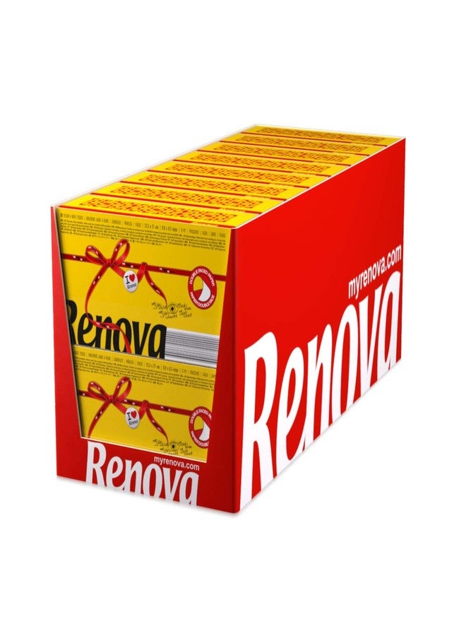 Renova Paper Facial Tissues - Yellow , 3 Ply , Extra-soft , Double Faced Tissues With One Side White , First Time In INDIA. - Image 2