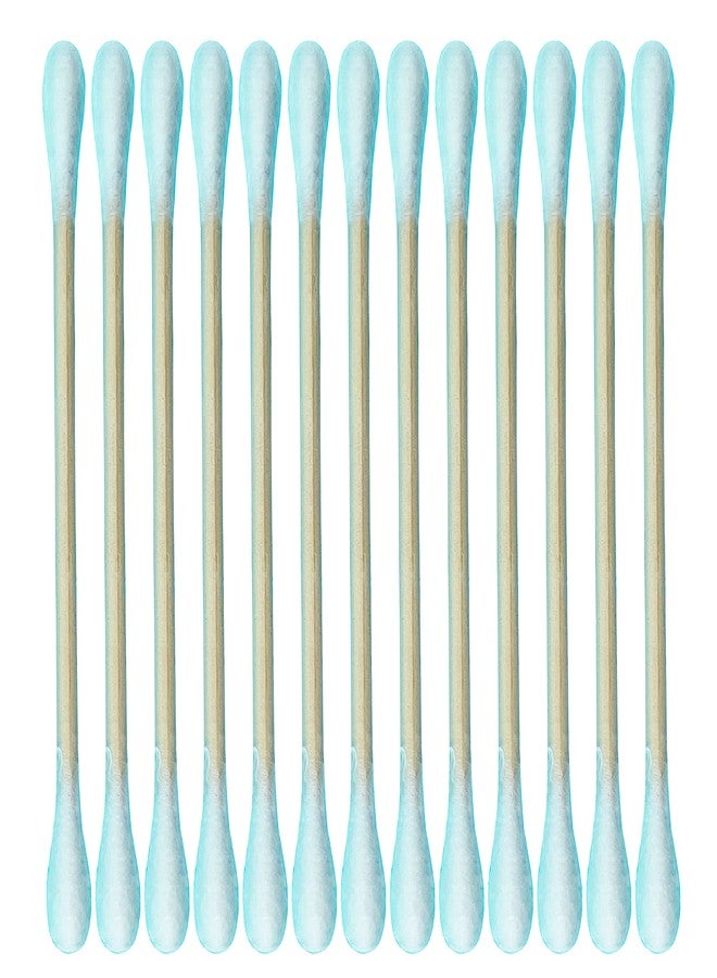CGR 1050pcs CGR Organic cotton Swabs, 100% Cotton Double-Tipped, Bamboo Sticks(compostable), Travel Pack(3 Pack of 350 Swabs Total) - Image 3