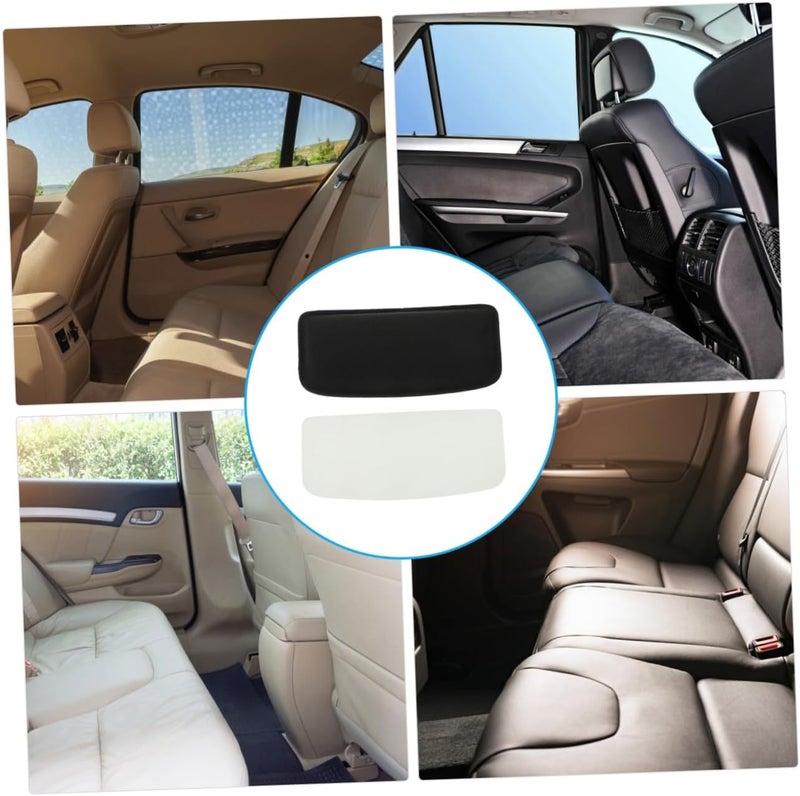 Plush Car Knee Pad Elastic Thigh Support Cushion Soft Breathable Leg Pillow for Vehicle Interior Ergonomic Pressure Relief Wear-Resistant and Easy to Clean Compact Black Design - Image 3