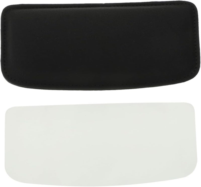 Plush Car Knee Pad Elastic Thigh Support Cushion Soft Breathable Leg Pillow for Vehicle Interior Ergonomic Pressure Relief Wear-Resistant and Easy to Clean Compact Black Design - Image 1