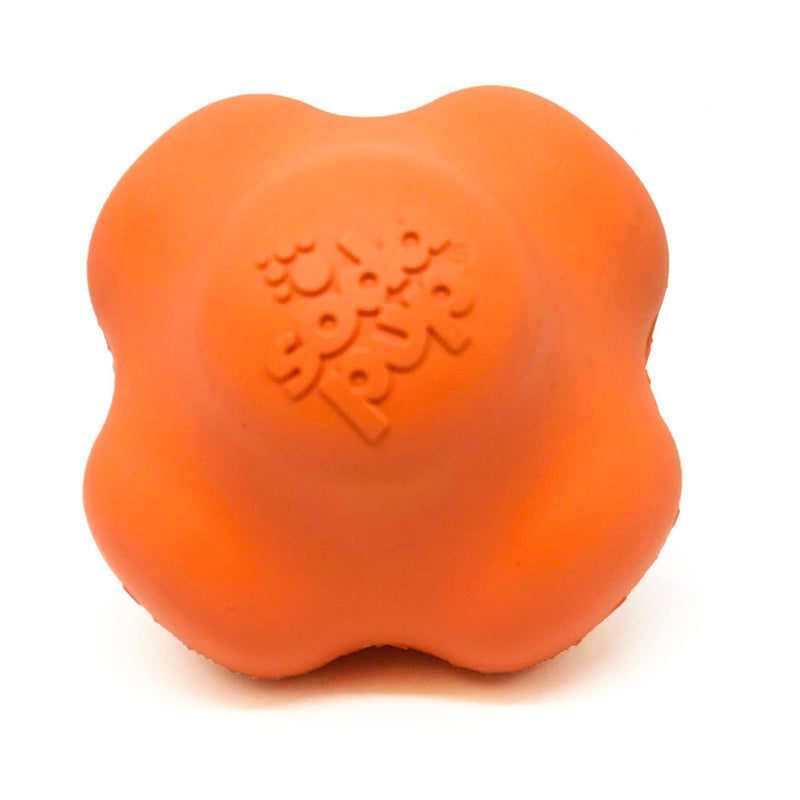 SodaPup Crazy Bounce Durable Dog Ball Toy Chew Toy Made in USA from NonToxic PetSafe Food Safe Natural Rubber Material for Bonding Mental Physical Exercise Problem Chewing More - Image 2