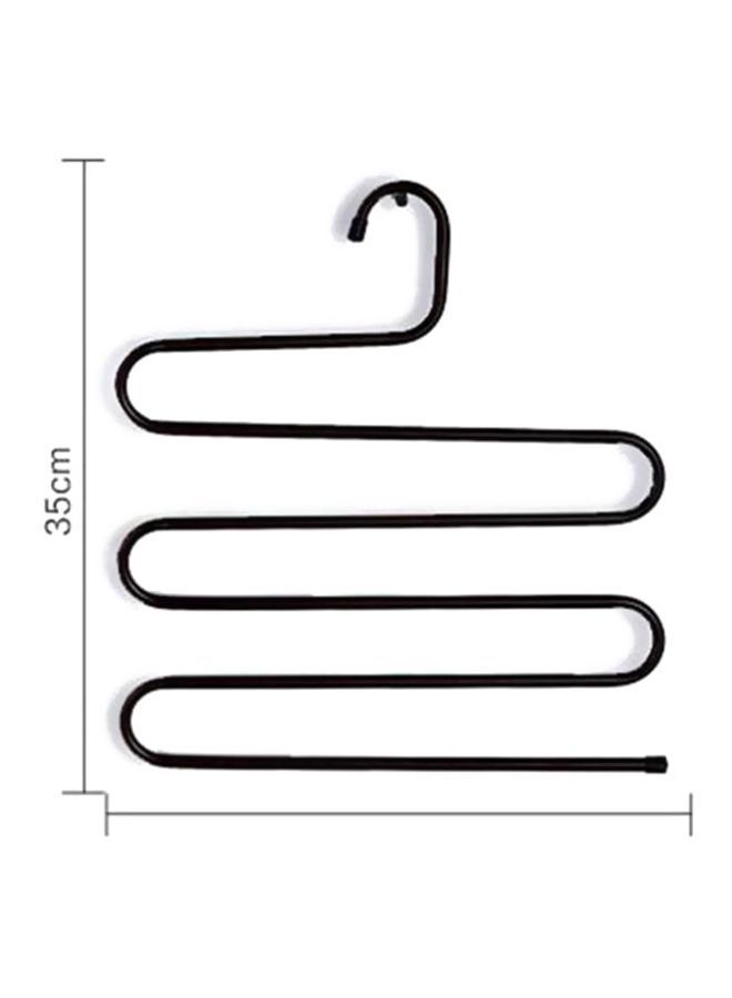 NIBEMINENT 5-Layer Multi-Purpose Hanger Black 35x35centimeter  - Image 2