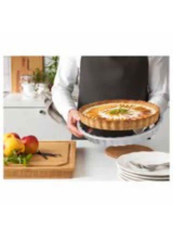 VARDAGEN Pie dish silver colour 31 cm 1.8 l - Image 2