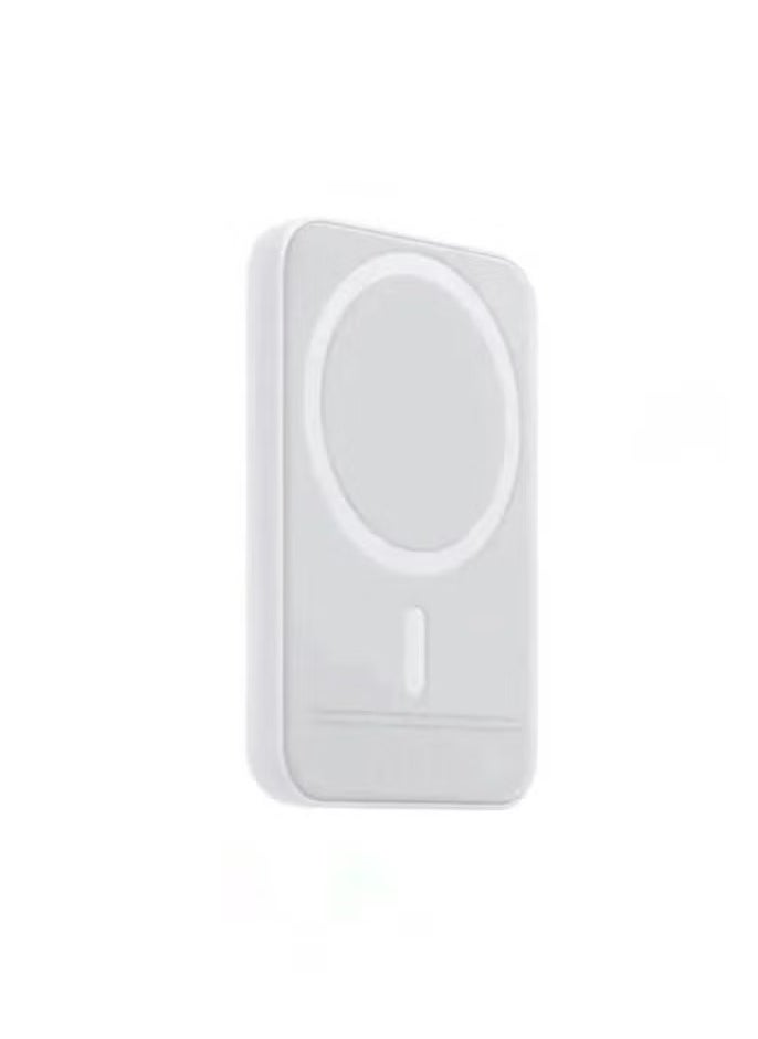 BGM - iPhone MagSafe Battery Pack For iPhone 12/13/14/15/16, iPhone 12/13/14/15/16 Pro, iPhone 12/13/14/15/16 Pro Max and iPhone 12/13 Mini - White - Image 1
