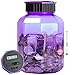 Vcertcpl XLarge Piggy Bank for Adults Kids Vcertcpl Digital Coin Counting Bank with LCD Counter 24L Capacity Great Coin Counter Bank Money Counting Jar with Total Amount Displayed Purple - Image 3