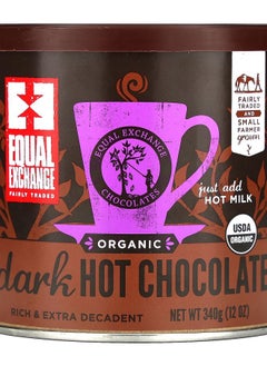Equal Exchange Organic Dark Hot Chocolate 12 oz (340 g) 