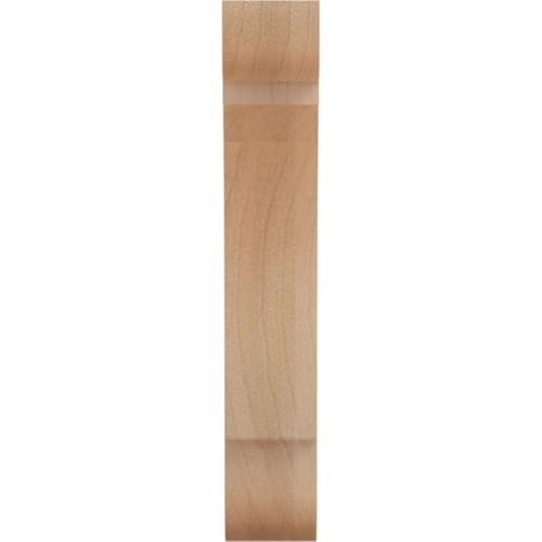 Ekena Millwork BKTW01X10X10OLAL Large Olympic Wood Wood Brackets 1 34W x 10D x 10H Alder - Image 3