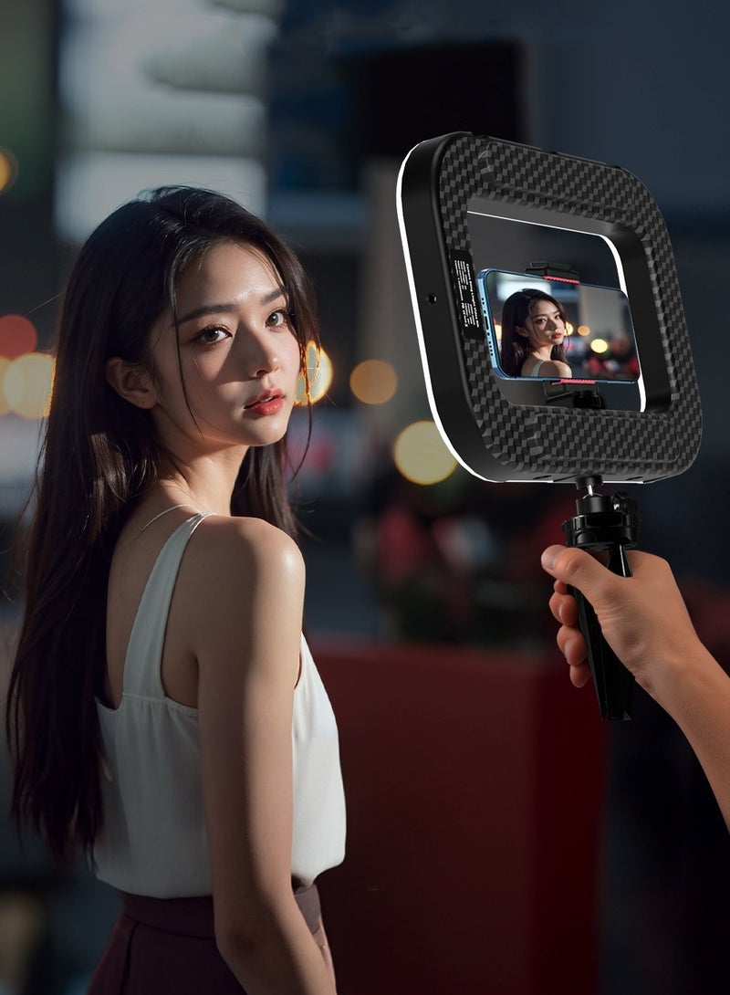 Loquat LED Video Light Kit,2500K-8500K 20W Photography Studio Light with Phone Holder for Video Recording, Game Streaming - Image 4