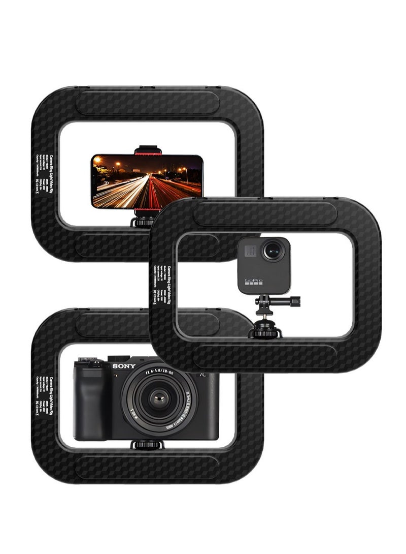 Loquat LED Video Light Kit,2500K-8500K 20W Photography Studio Light with Phone Holder for Video Recording, Game Streaming - Image 5