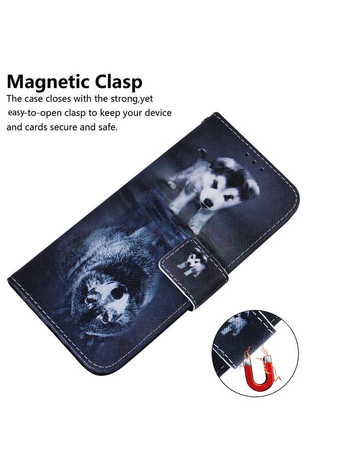 S-TOP Case For OPPO Reno8 T 5G / A1 Pro 5G Coloured Drawing Flip Leather Phone Case - Image 4