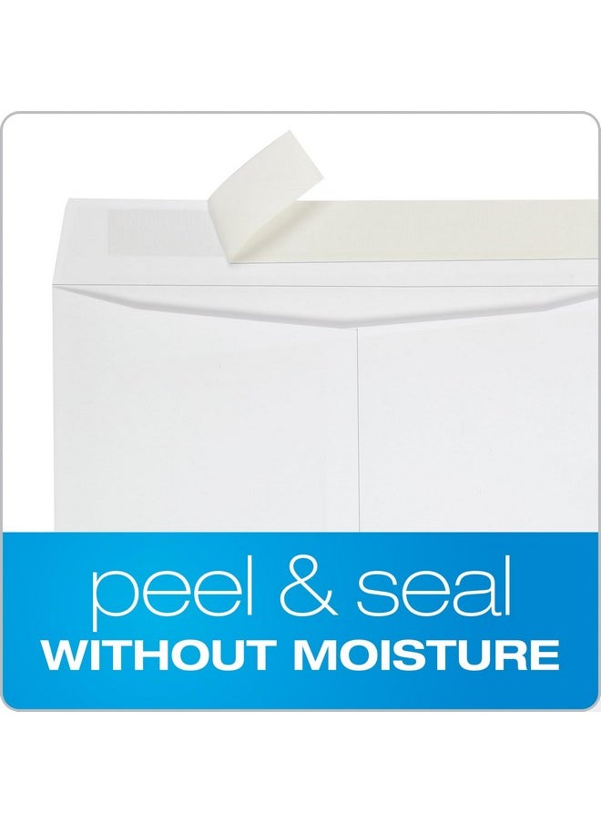Columbian 10 X 13 Catalog Envelopes With Self Seal Closure 28 Lb White Wove For Mailing Flat Letter Size Documents Or Photos 100 Per Box (Colo336)  - Image 2