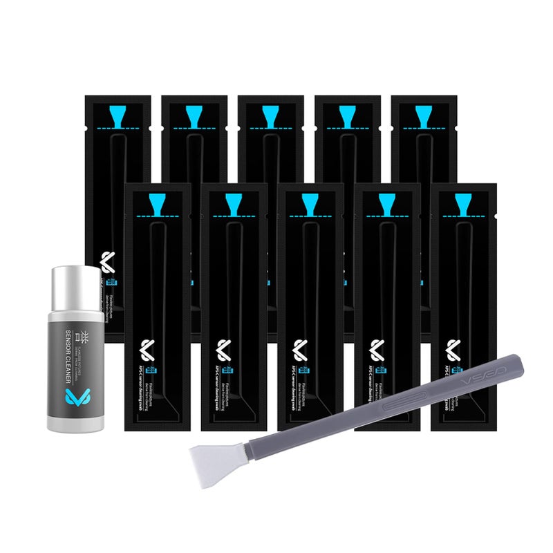 VSGO VS-S02-E APS-C Digital Camera Sensor Cleaning Kit Clean Swab Ã— 10 with Sensor Cleaner Solution for Nikon Canon DSLR Cleaning - Image 5