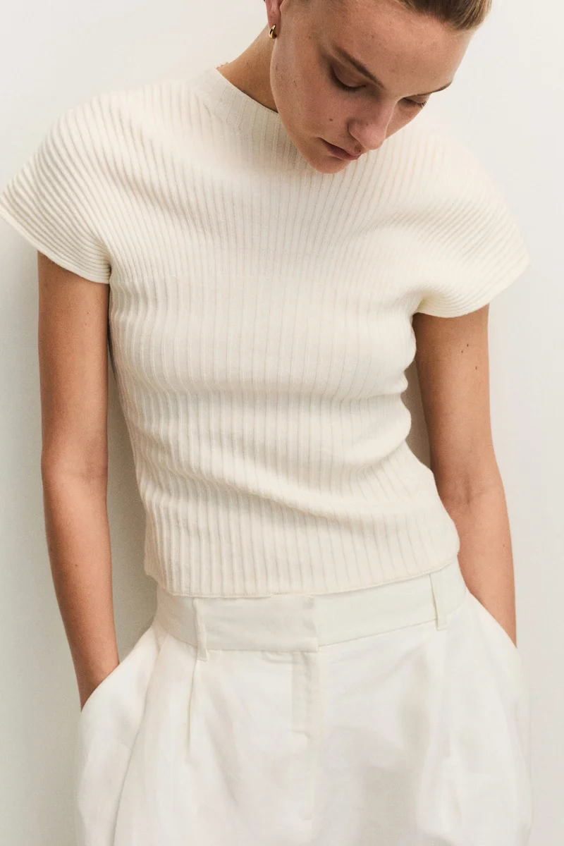 H&M Rib-knit top