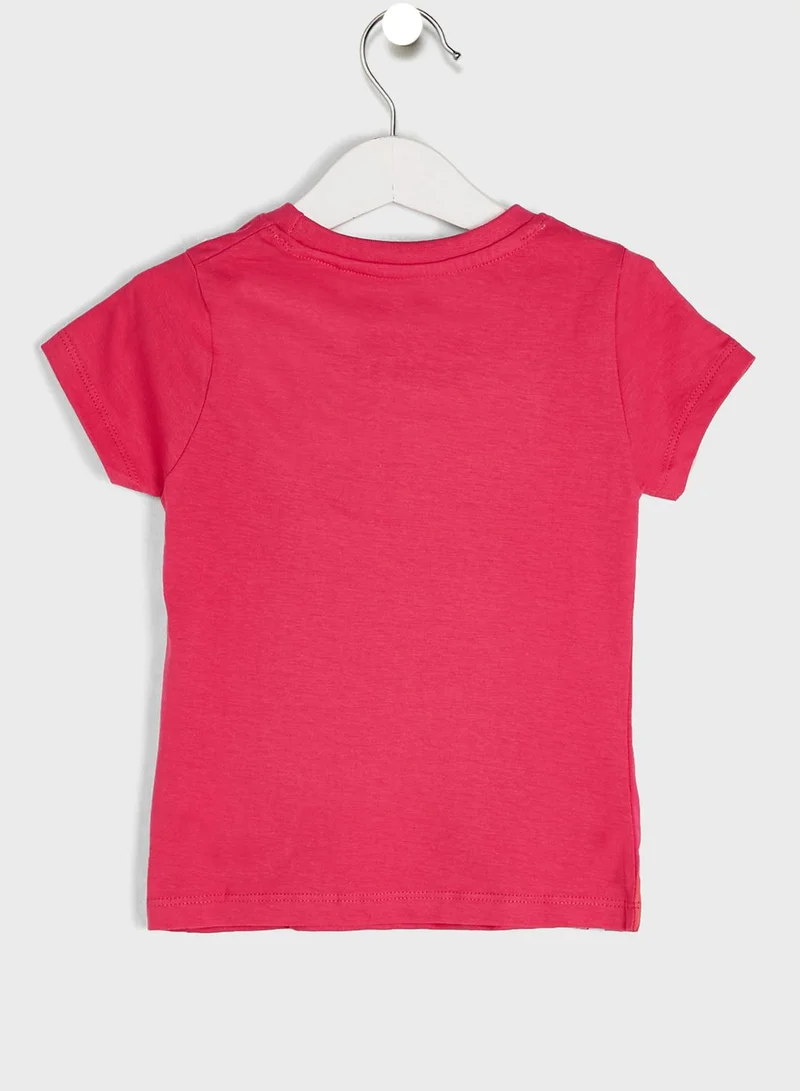 RB Kids Rainbow Star Print T-Shirt