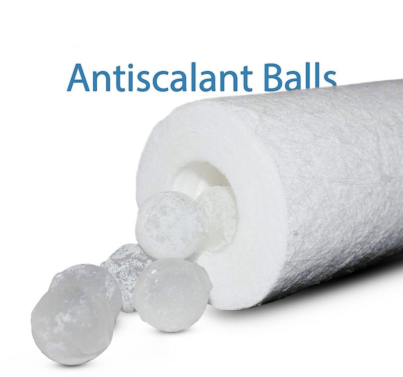 AAMERIA RO Antiscalant Silliphos Solid Balls Convert Hard Water into Soft Water Anti Scaling Balls for RO Tank Washing Machine and RO Water Purifier 50 Pieces - Image 5