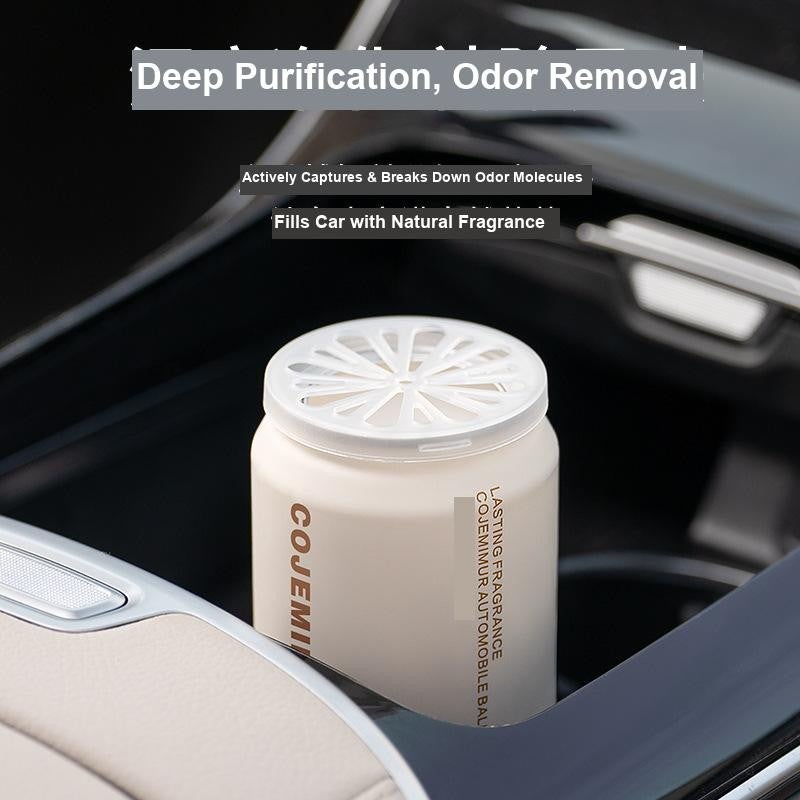 Gardenia Solid Car Air Freshener Balm, Long-Lasting Auto Fragrance - Image 2